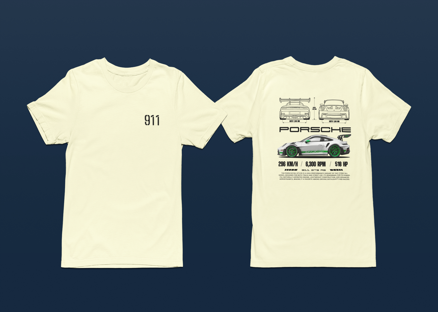 911 GT3 Spec Regular Fit T-Shirt