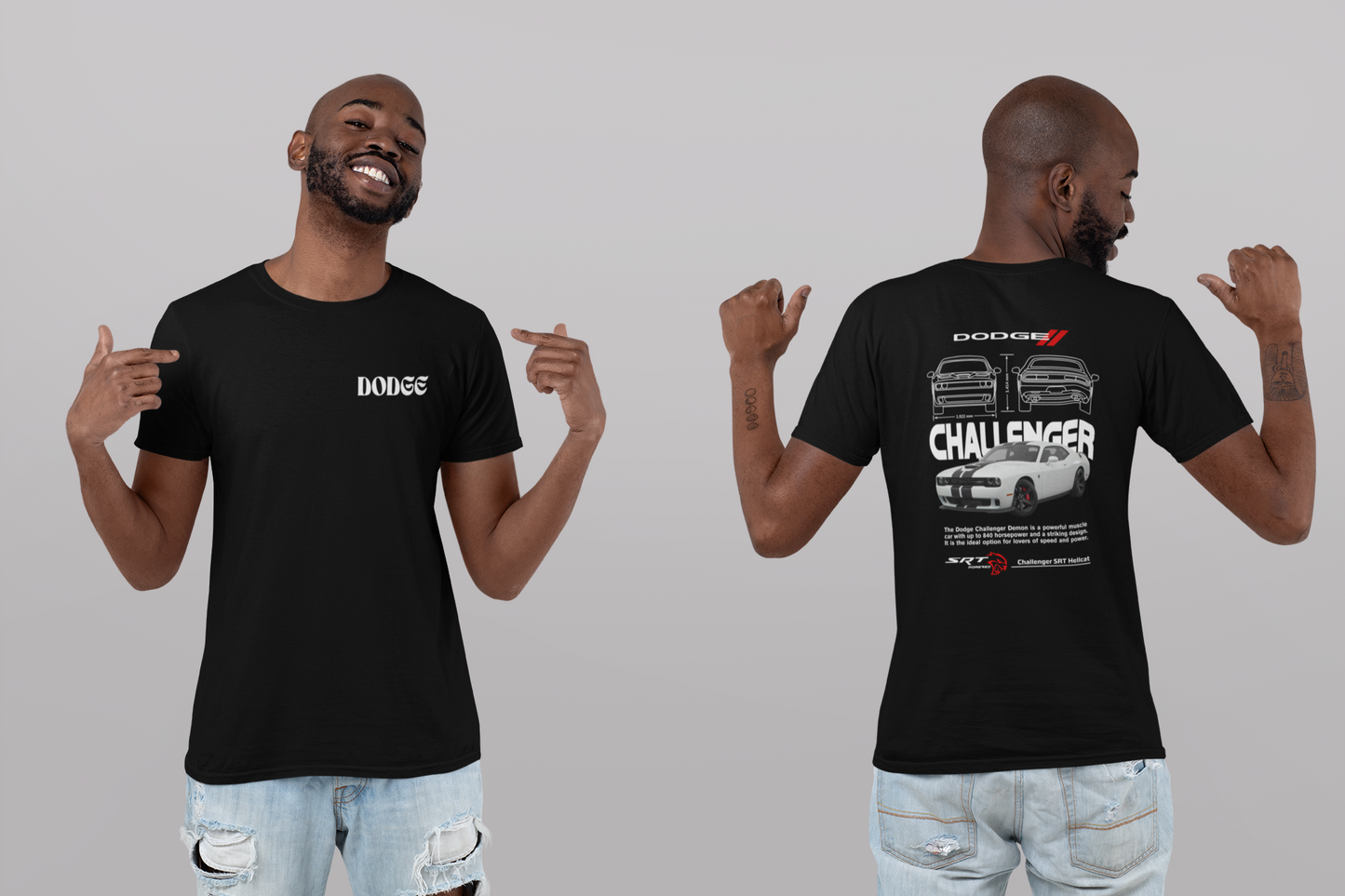 Dodge Challenger SRT Regular Fit T-Shirt