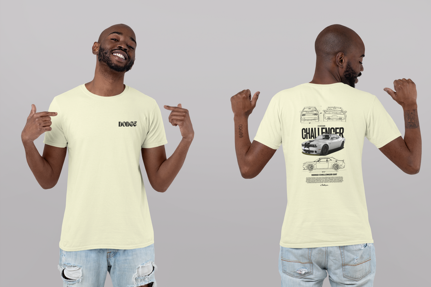 Dodge Challenger SRT Regular Fit T-Shirt