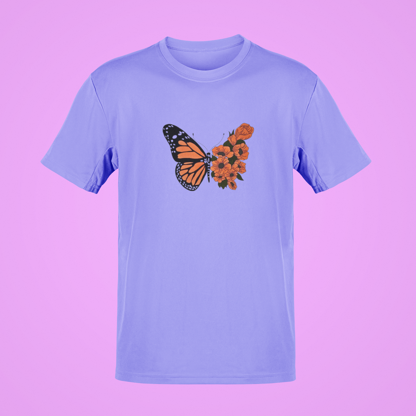 Floral Monarch Regular Fit T-Shirt