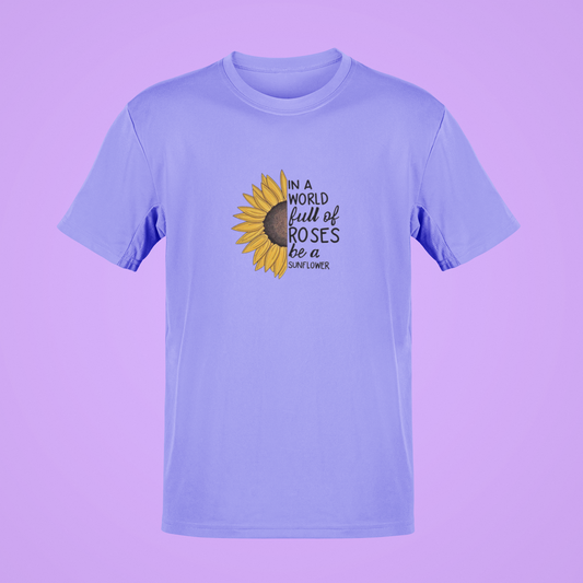 Be a Sunflower Regular Fit T-Shirt