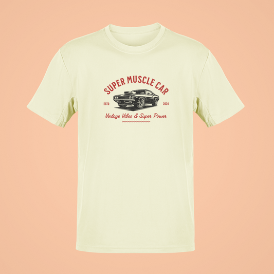 Super Muscle Car Regular Fit T-Shirt