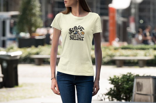 Blast Through the Bullsh*t Regular Fit T-Shirt