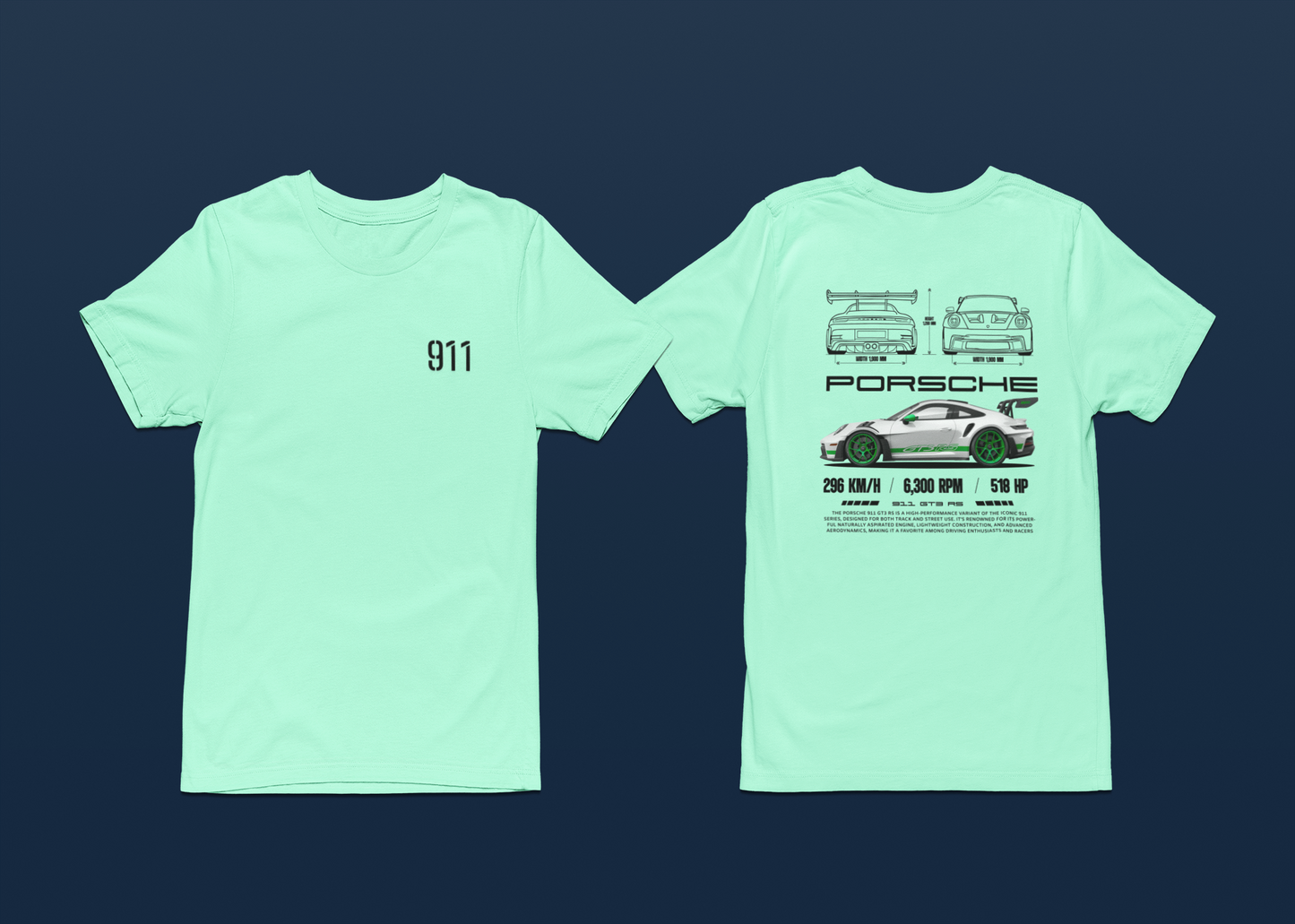 911 GT3 Spec Regular Fit T-Shirt