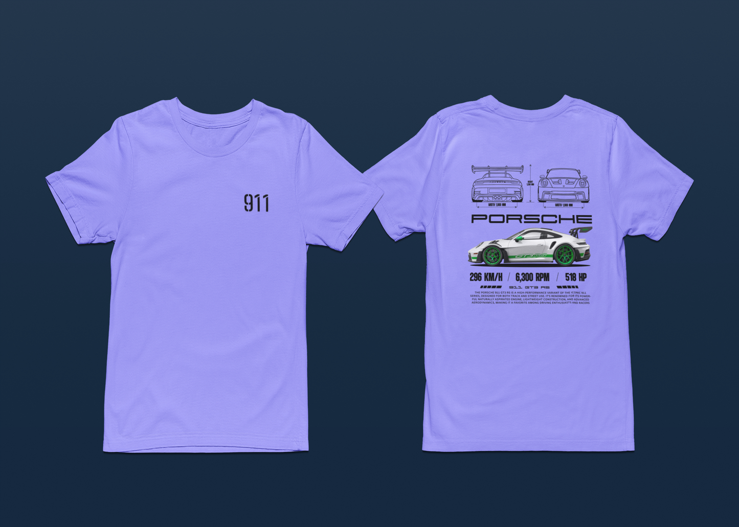 911 GT3 Spec Regular Fit T-Shirt