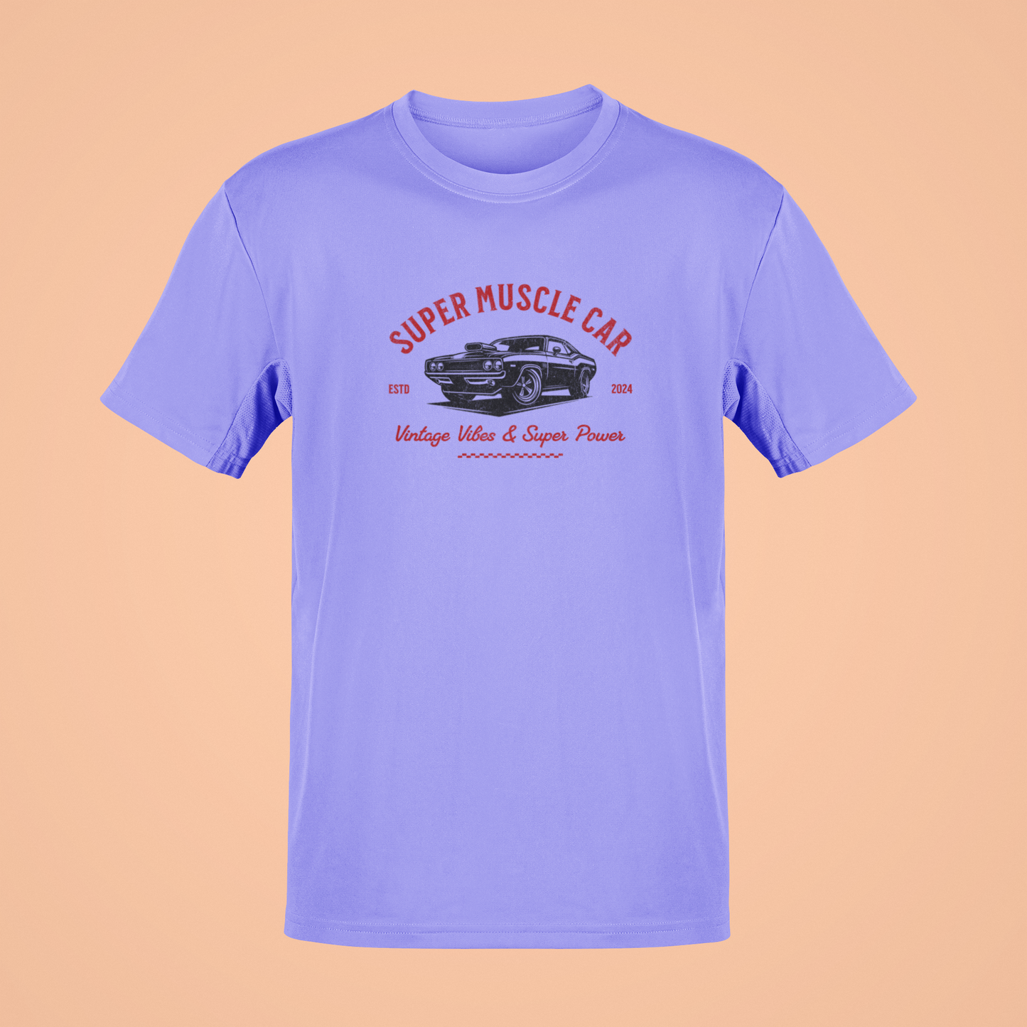 Super Muscle Car Regular Fit T-Shirt
