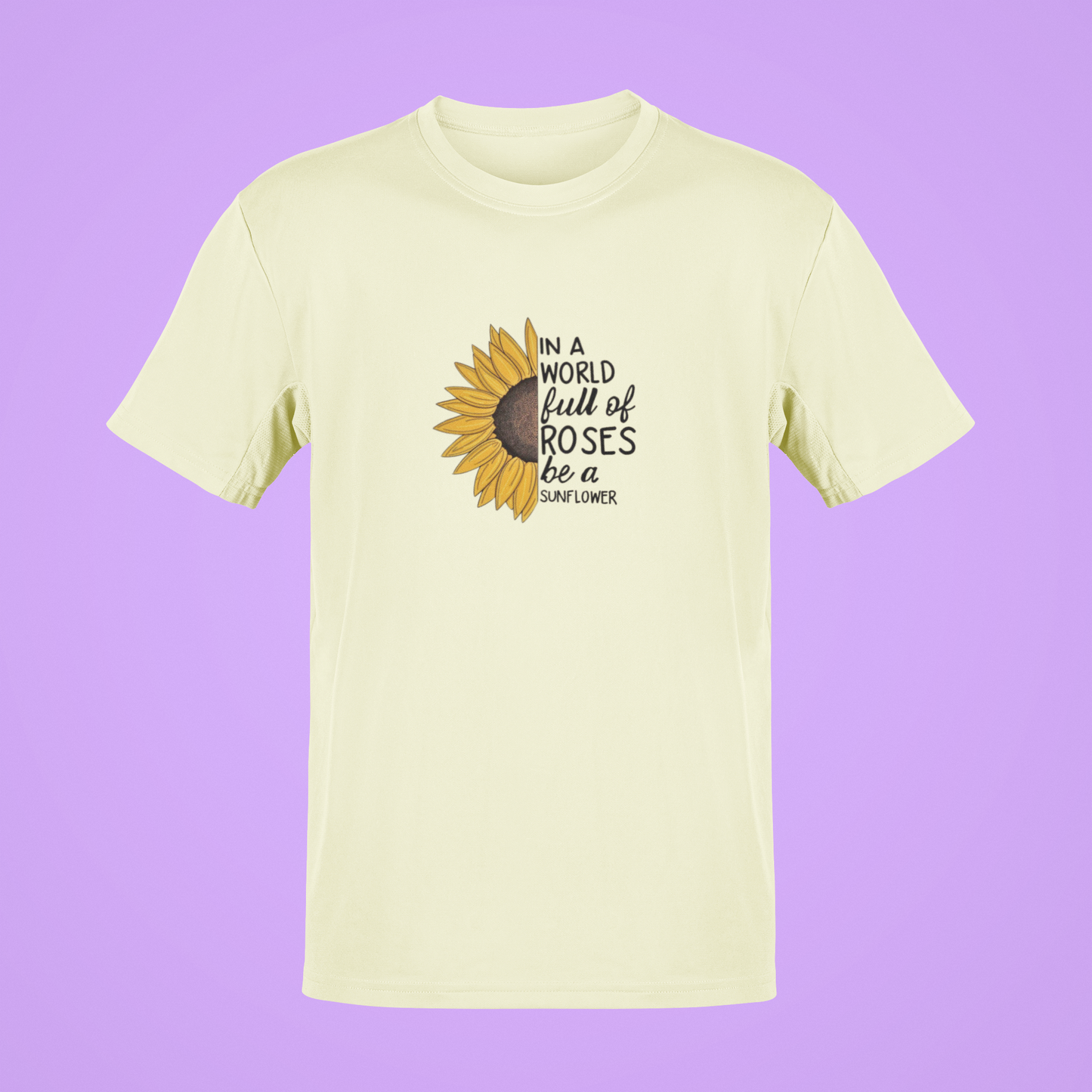 Be a Sunflower Regular Fit T-Shirt