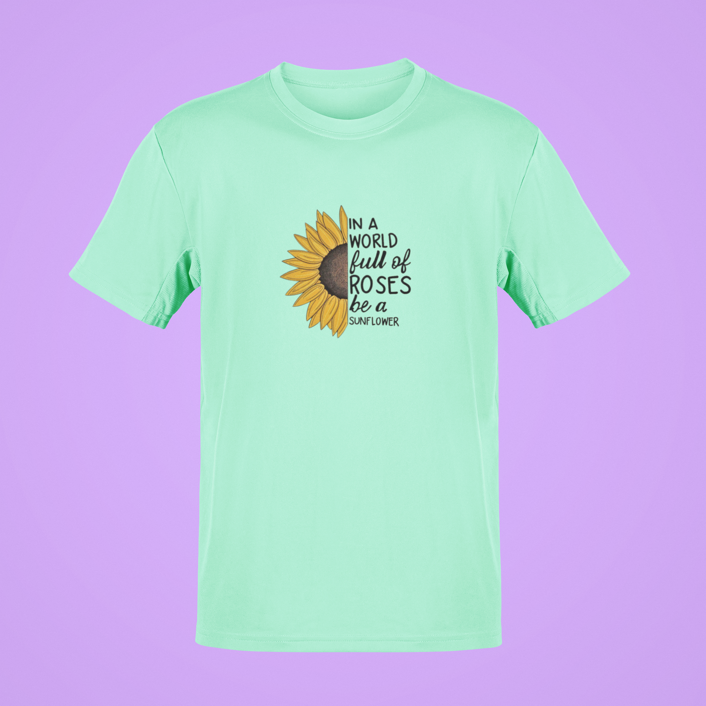 Be a Sunflower Regular Fit T-Shirt