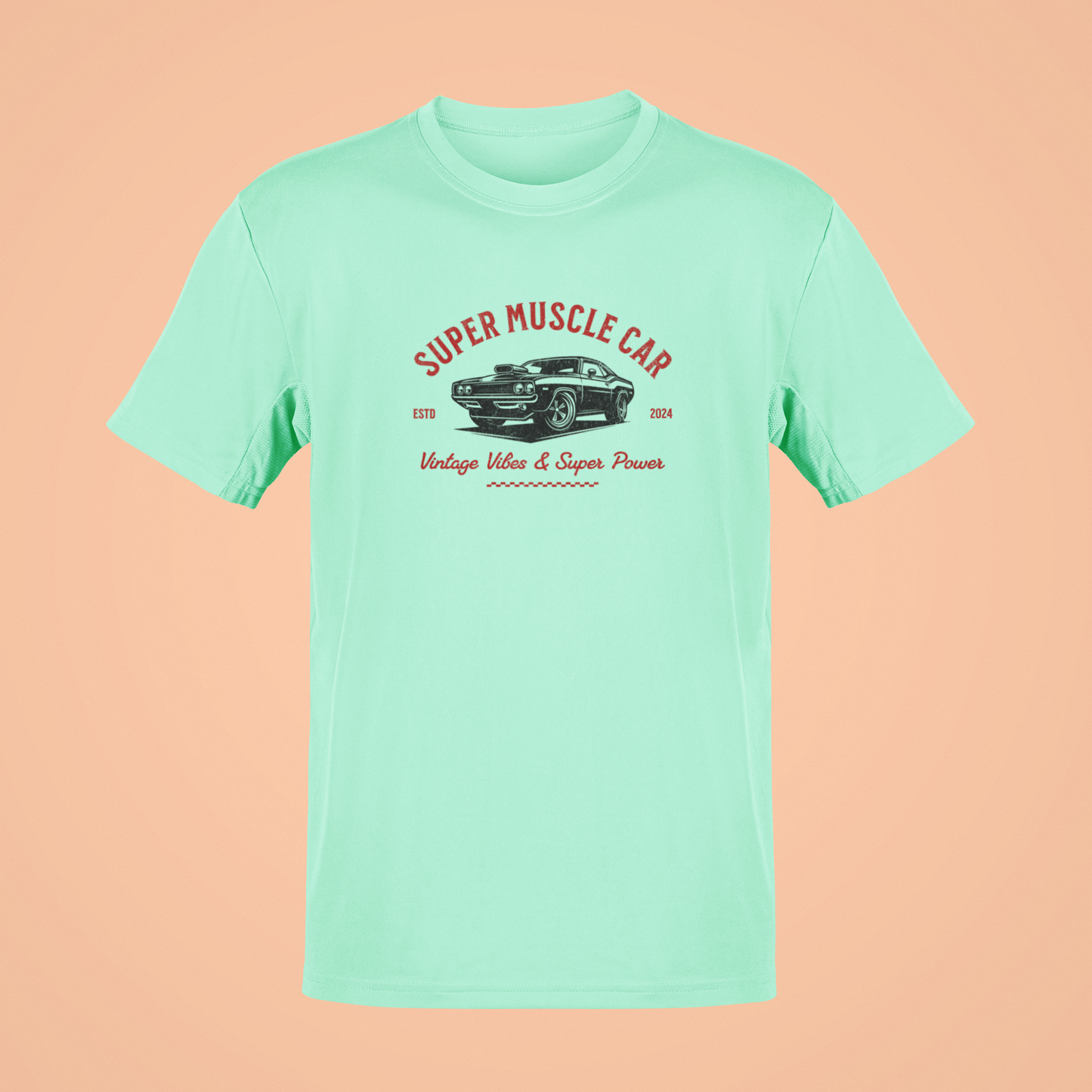 Super Muscle Car Regular Fit T-Shirt