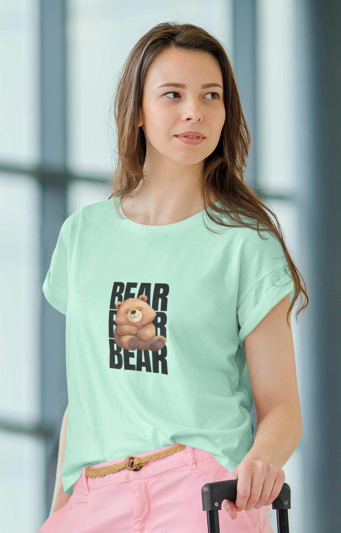 Bear For Bear Regular Fit T Shirt