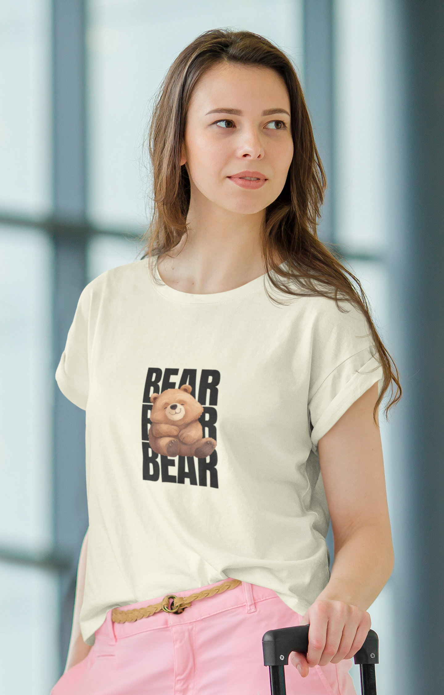 Bear For Bear Regular Fit T Shirt