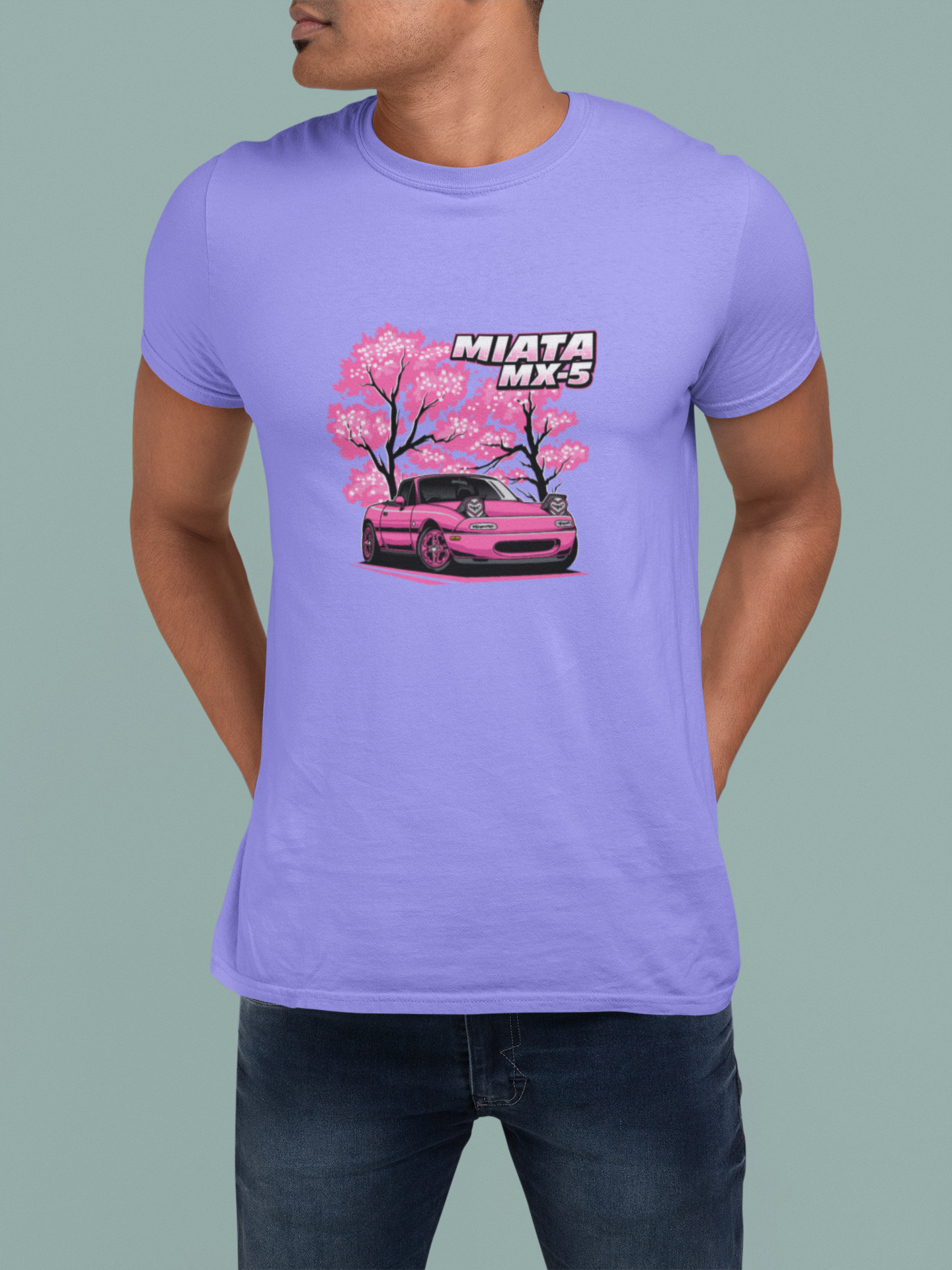 Miata MX-5 Sakura Regular Fit T-Shirt