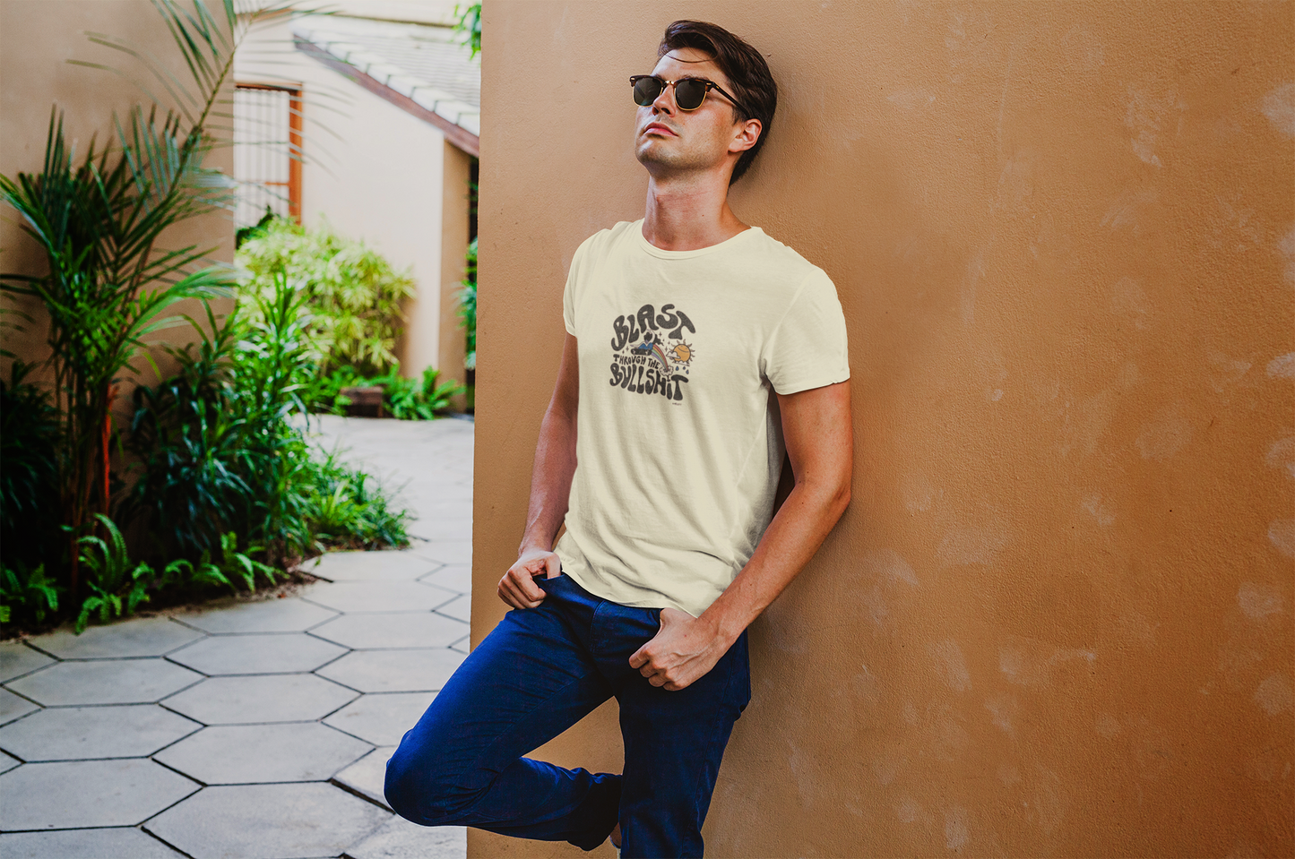 Blast Through the Bullsh*t Regular Fit T-Shirt
