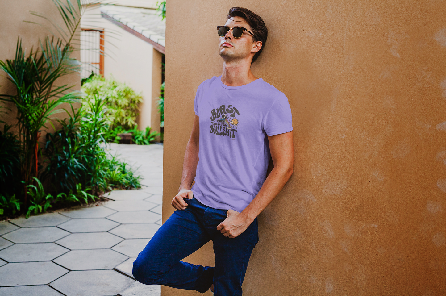 Blast Through the Bullsh*t Regular Fit T-Shirt