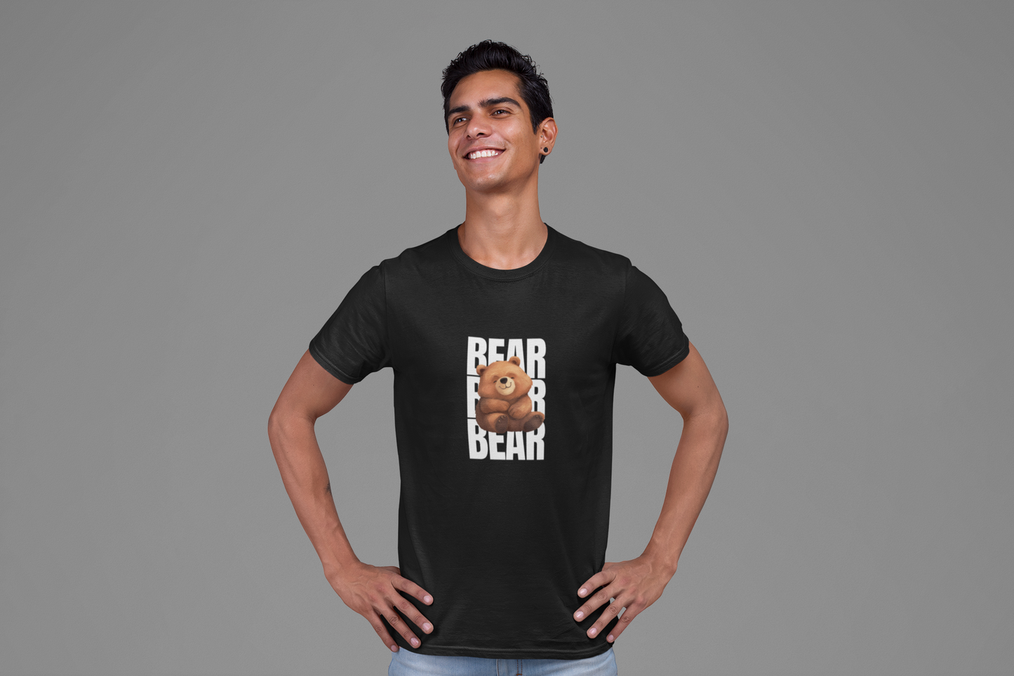 Bear For Bear Regular Fit T Shirt