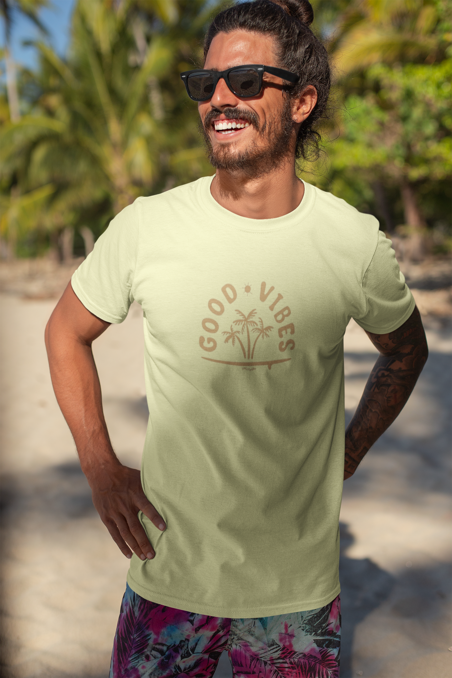 Good Vibes Regular Fit T Shirt