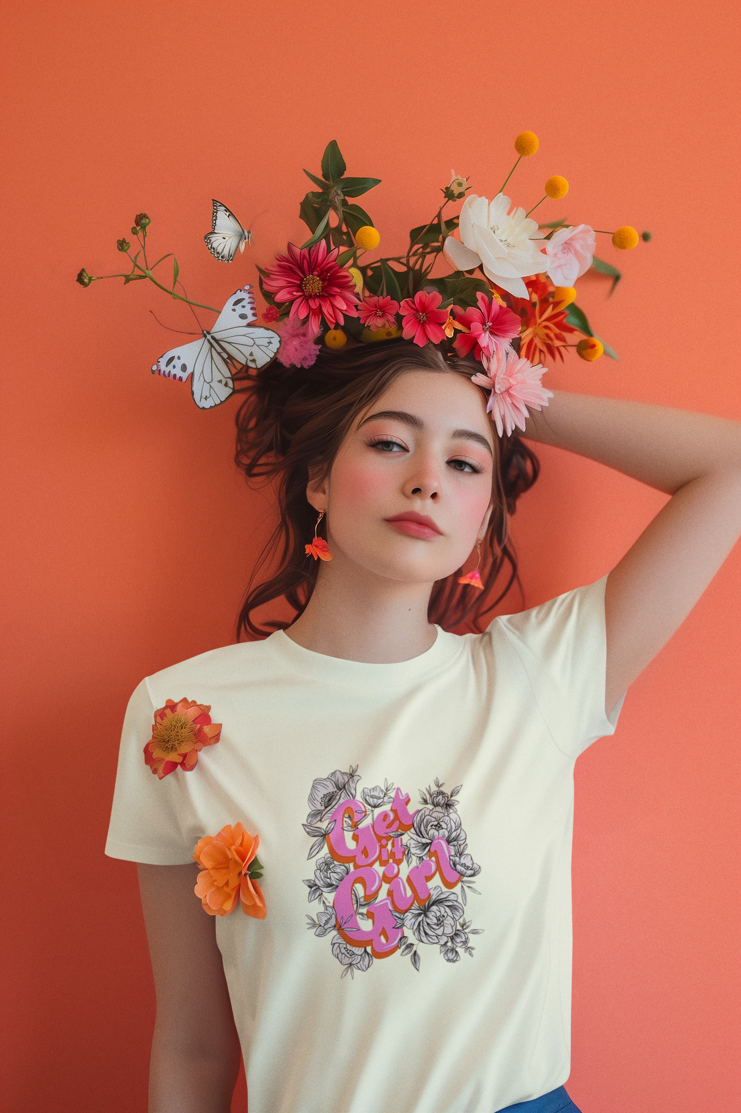Get It Girl Regular Fit T-Shirt