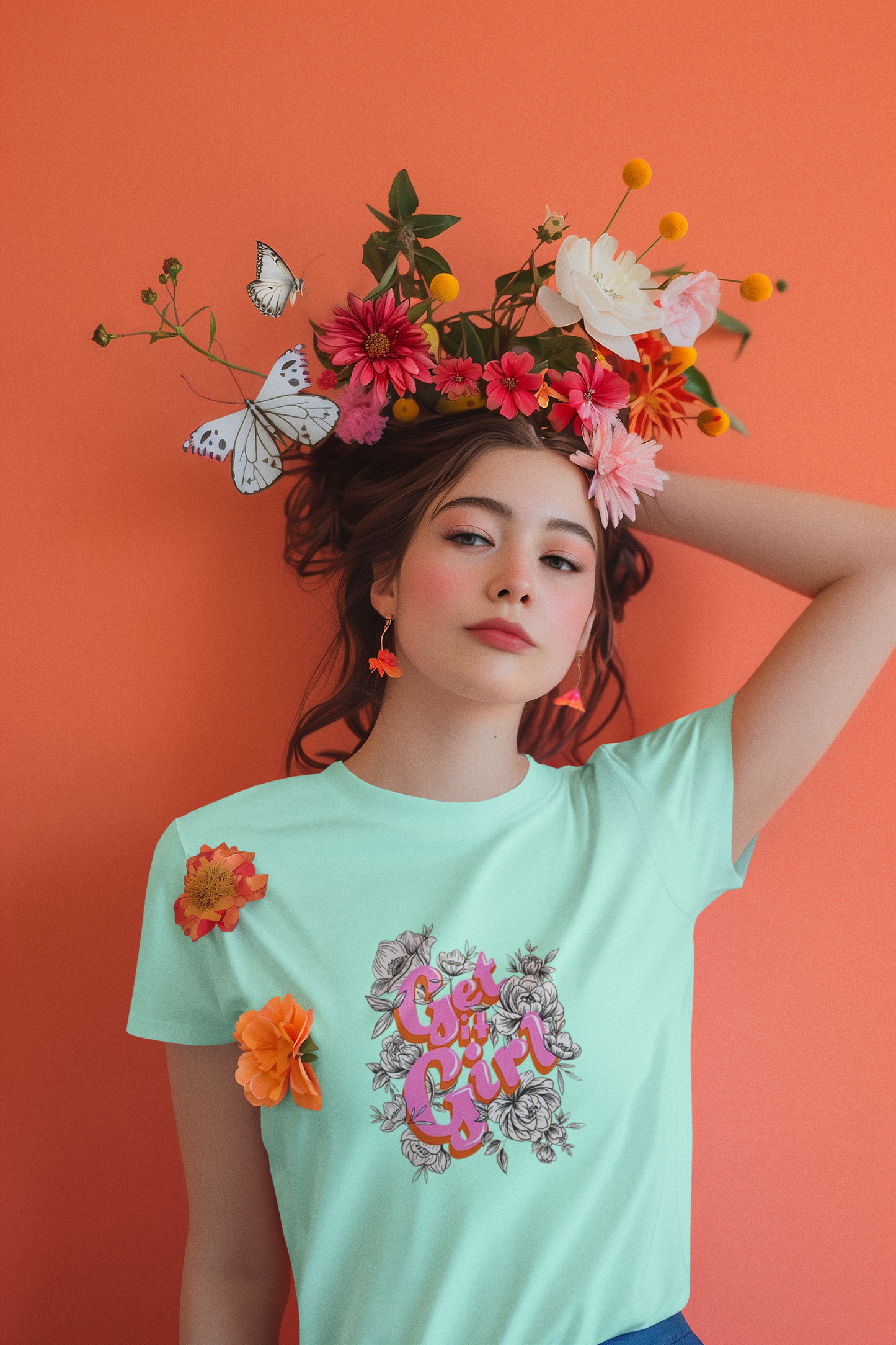 Get It Girl Regular Fit T-Shirt